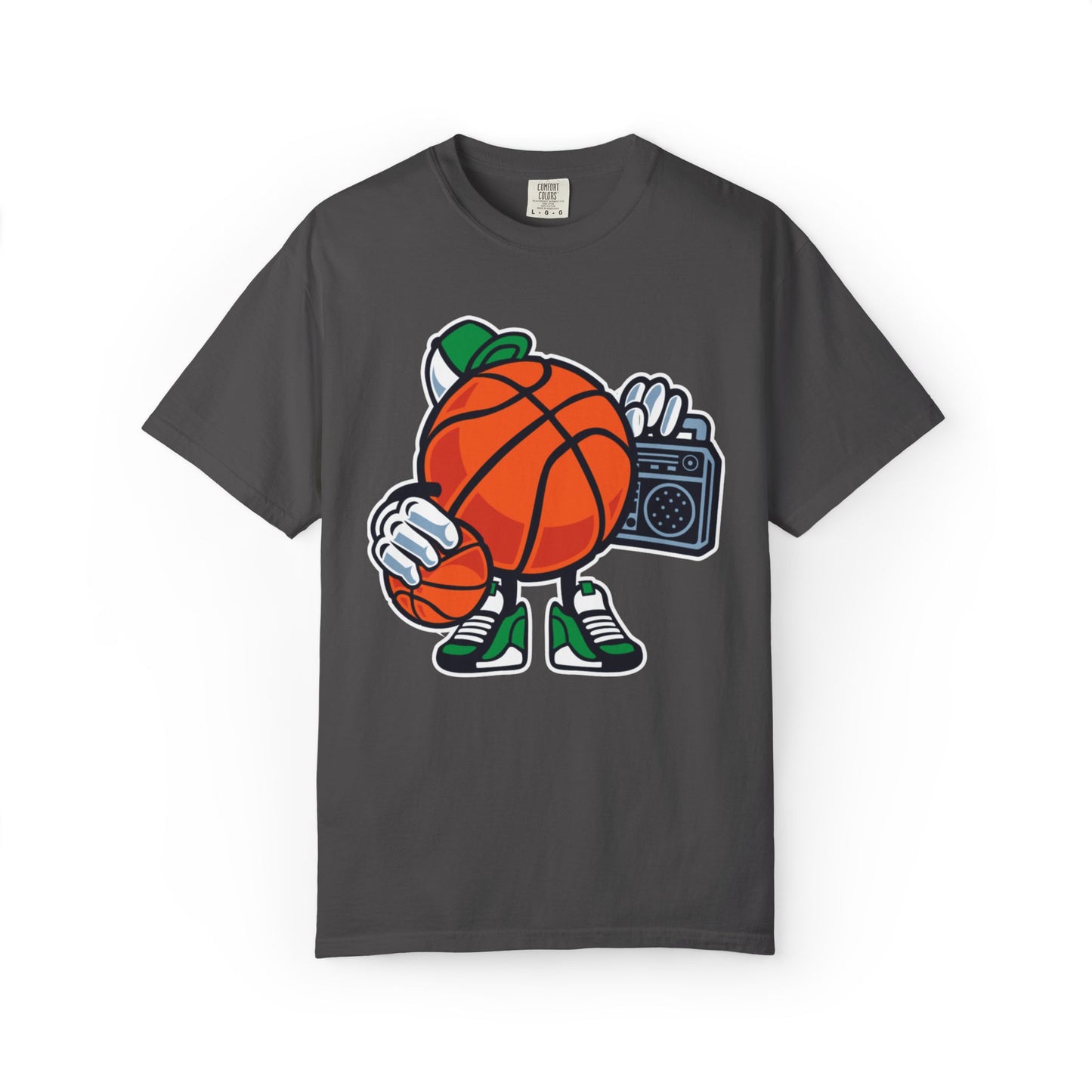 Funny Street Basketball Court King Queens Basketball Lovers Tee Slam Dunk Net Warriors Unisex Heavy Cotton T-Shirt