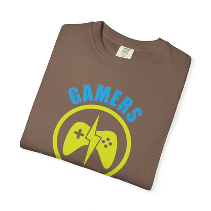 Inspirational Gamers Never Quit Virtual Immortality Forever A Gamer Immortalized In Pixels Unisex Heavy Cotton T-Shirt