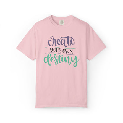 Create Your Destiny Embracing Challenges Tee Unbreakable Will Relentless Spirit Unyielding Determination Unisex Heavy Cotton T-Shirt
