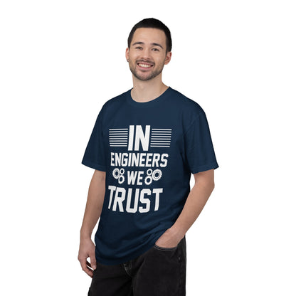 In Engineers We Trust Critical Thinking Problem-Solving Sarcastic Adaptability Unisex Heavy Cotton T-Shirt