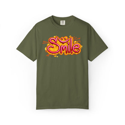 Smile Unisex Garment-Dyed T-shirt