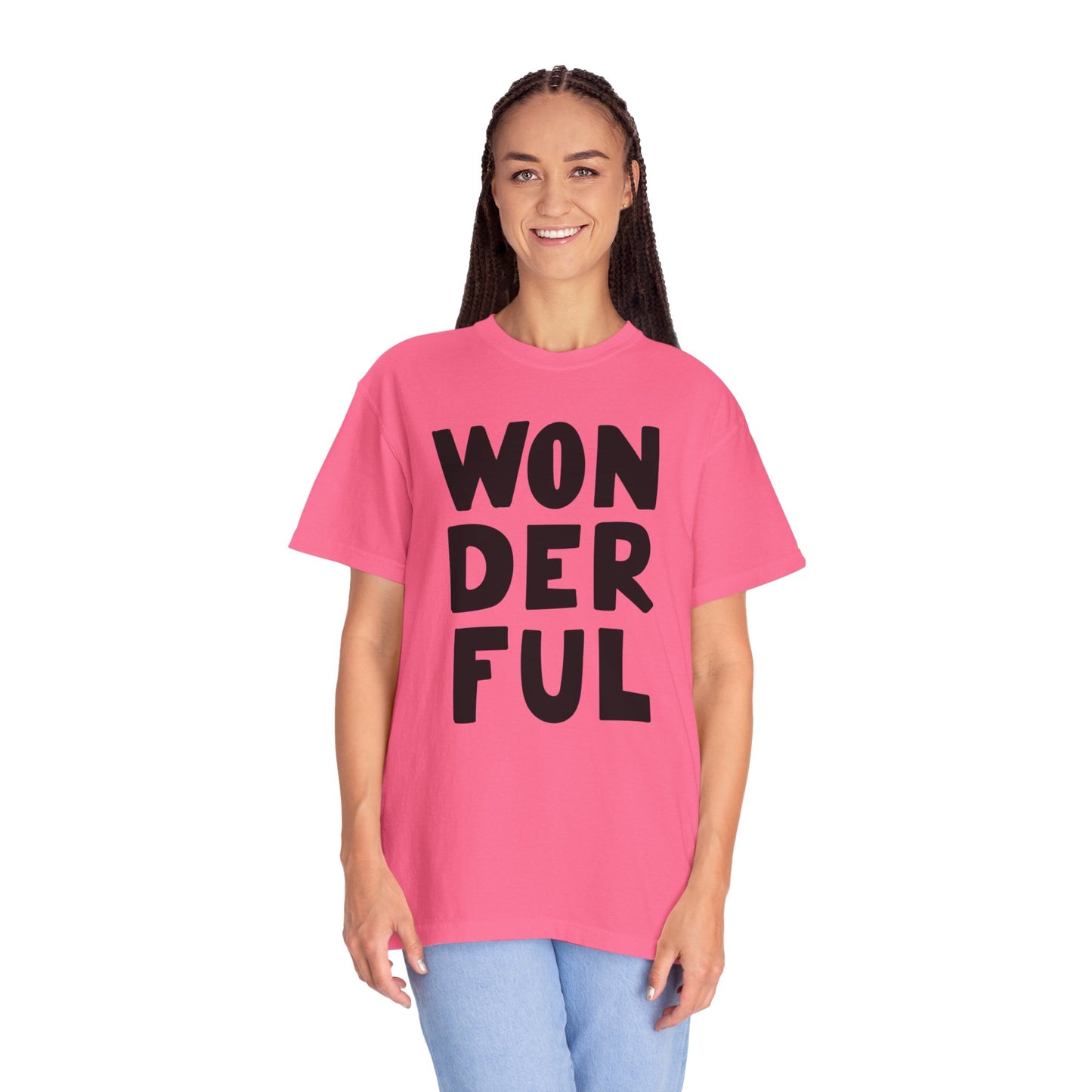Wonderful Encouragement Self-belief Tee Moral Support Hopefulness Positivity Beautiful Unisex Heavy Cotton T-Shirt