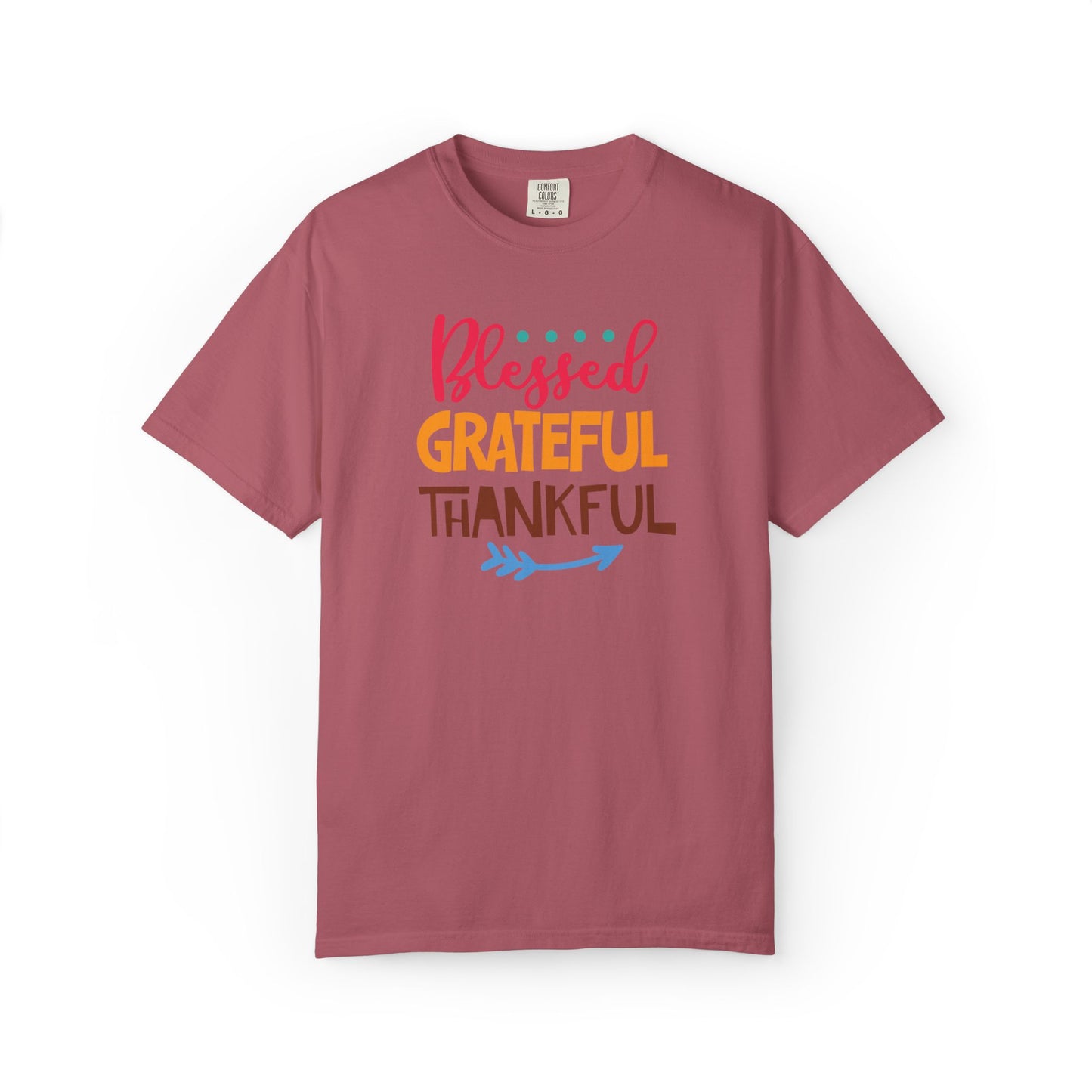 Blessed Grateful ThankfulAppreciate Everything Lovers Tee Positivity Self-Sufficiency Satisfaction Unisex Heavy Cotton T-Shirt