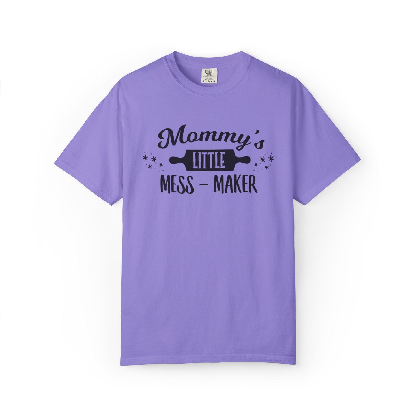 Mommy’s Little Mess-Maker Motherhood Loves Supermom Life Giver Wonder Woman Trendy Tee Unconditional Love Toddler Unisex Heavy Cotton T-Shirt