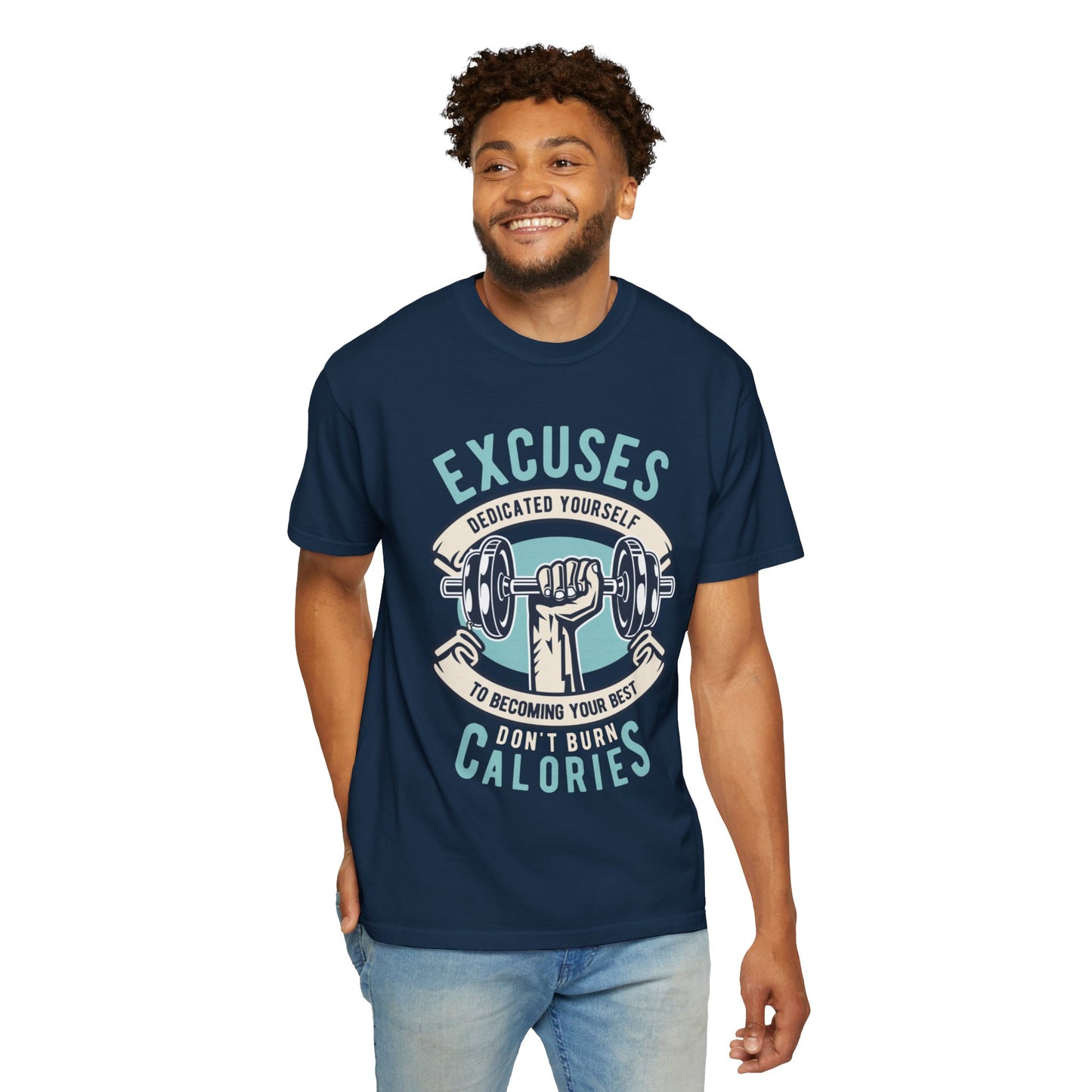 100% cotton (fiber content may vary for different colors) Medium fabric (5.3 oz/yd² (180 g/m²)) Dedicated Yourself To Becoming Your Best Don’t Burn Calories Unisex Heavy Cotton T-Shirt