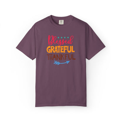 Blessed Grateful ThankfulAppreciate Everything Lovers Tee Positivity Self-Sufficiency Satisfaction Unisex Heavy Cotton T-Shirt