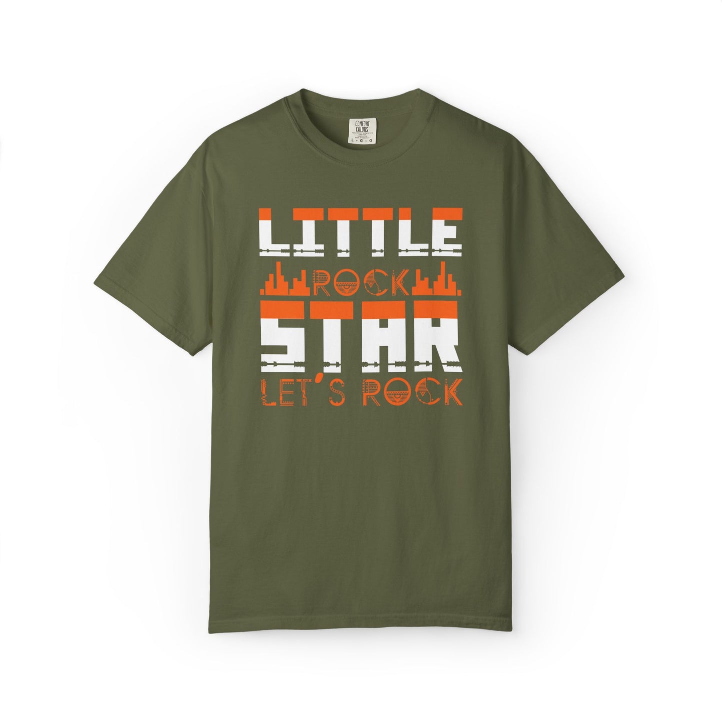 Thrilling Little Rock Star Born To Rock Rock And Roll Passion Rocker At Heart Rock Enthusiasm Unisex Heavy Cotton T-Shirt