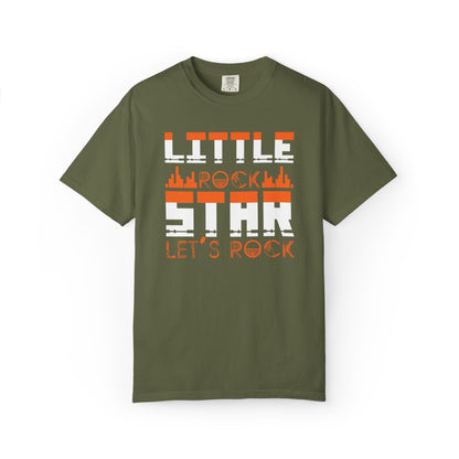 Thrilling Little Rock Star Born To Rock Rock And Roll Passion Rocker At Heart Rock Enthusiasm Unisex Heavy Cotton T-Shirt