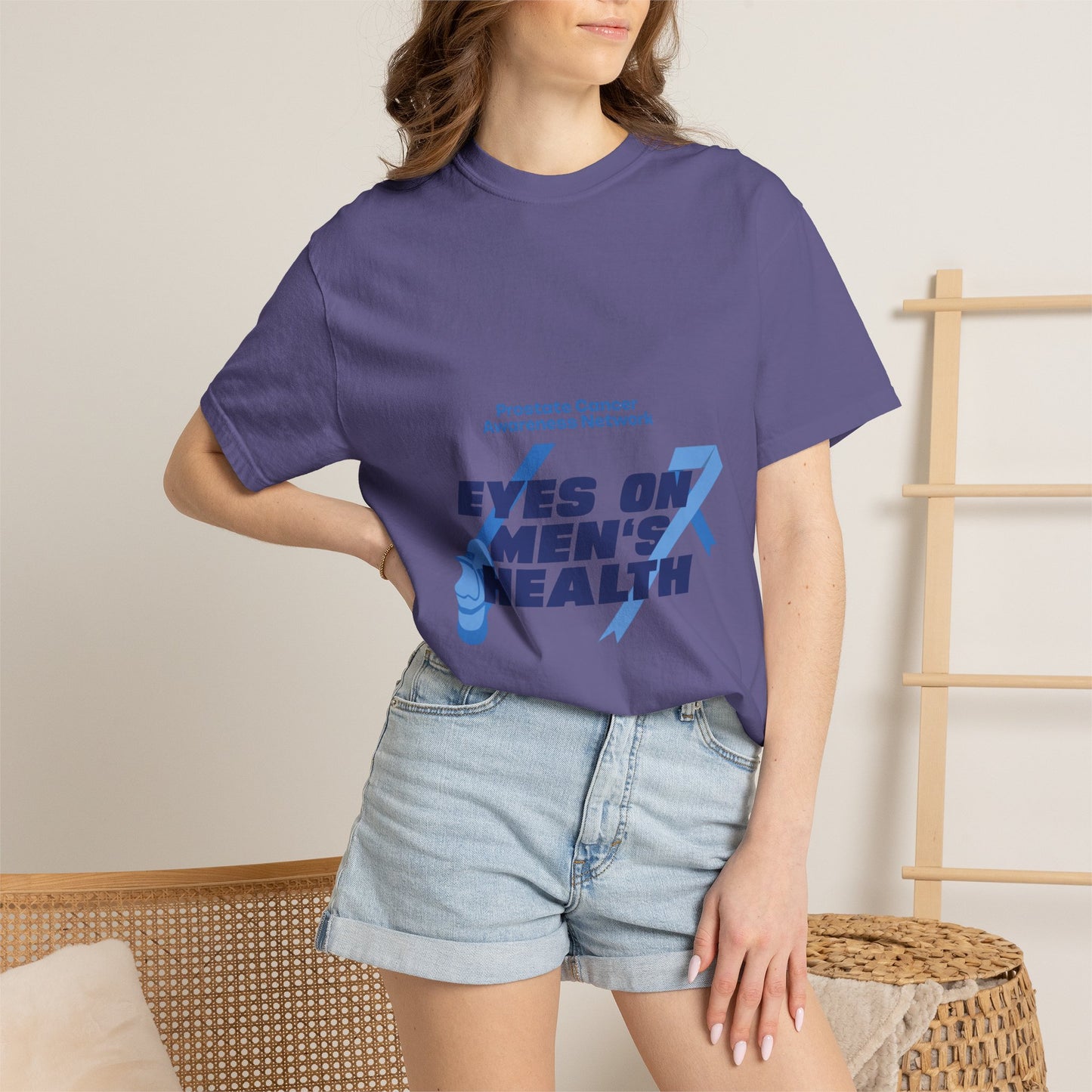 Eyes on Mens Health Unisex Heavy Cotton T-Shirt