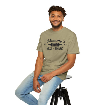Mommy’s Little Mess-Maker Motherhood Loves Supermom Life Giver Wonder Woman Trendy Tee Unconditional Love Toddler Unisex Heavy Cotton T-Shirt