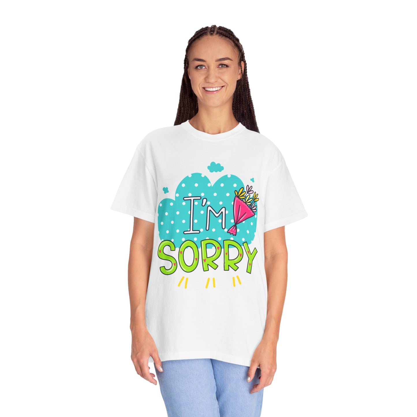 I Am Sorry Emotional Bond Tee Relationship Self Confidence Self Love Forever Support Unisex Heavy Cotton T-Shirt