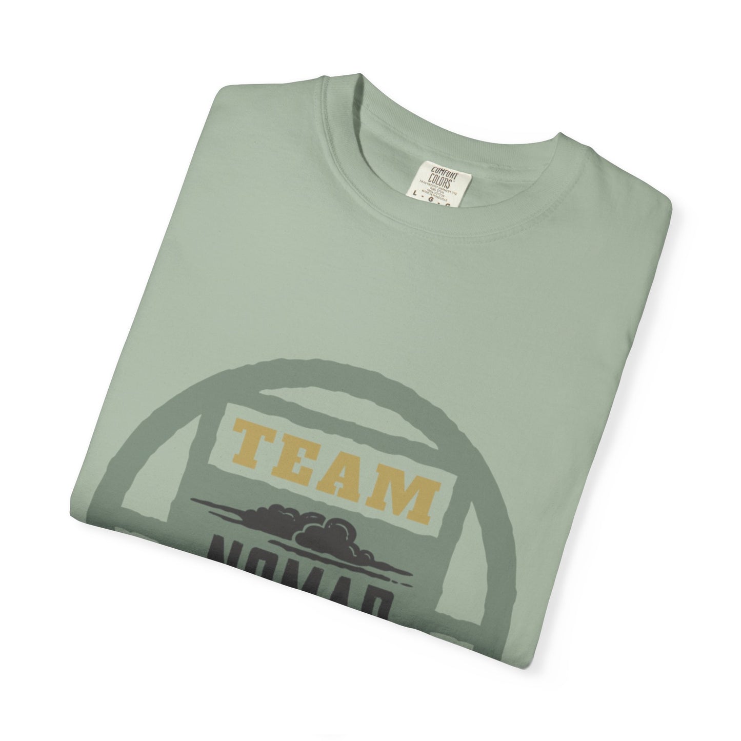 Team Nomad Constant Movement Discovery Freedom Adventure Enthusiasts Unisex Heavy Cotton T-Shirt