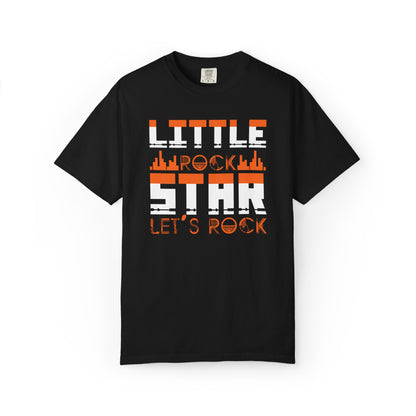 Thrilling Little Rock Star Born To Rock Rock And Roll Passion Rocker At Heart Rock Enthusiasm Unisex Heavy Cotton T-Shirt