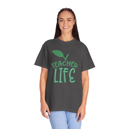 Teacher Life Role Model Supportive Learning Positive Reinforcement Moral Values Unisex Heavy Cotton T-Shirt
