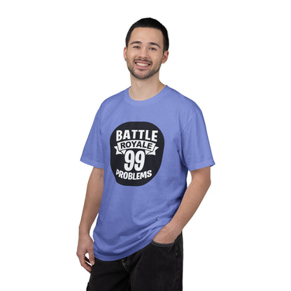 Battle Royal Multiplayer Madness Tee Thrilling Elimination High-Stakes Combat Unisex Heavy Cotton T-Shirt