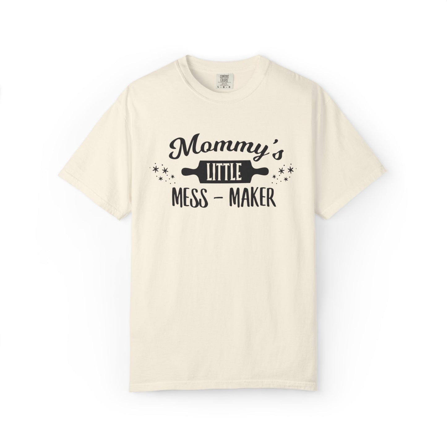 Mommy’s Little Mess-Maker Motherhood Loves Supermom Life Giver Wonder Woman Trendy Tee Unconditional Love Toddler Unisex Heavy Cotton T-Shirt