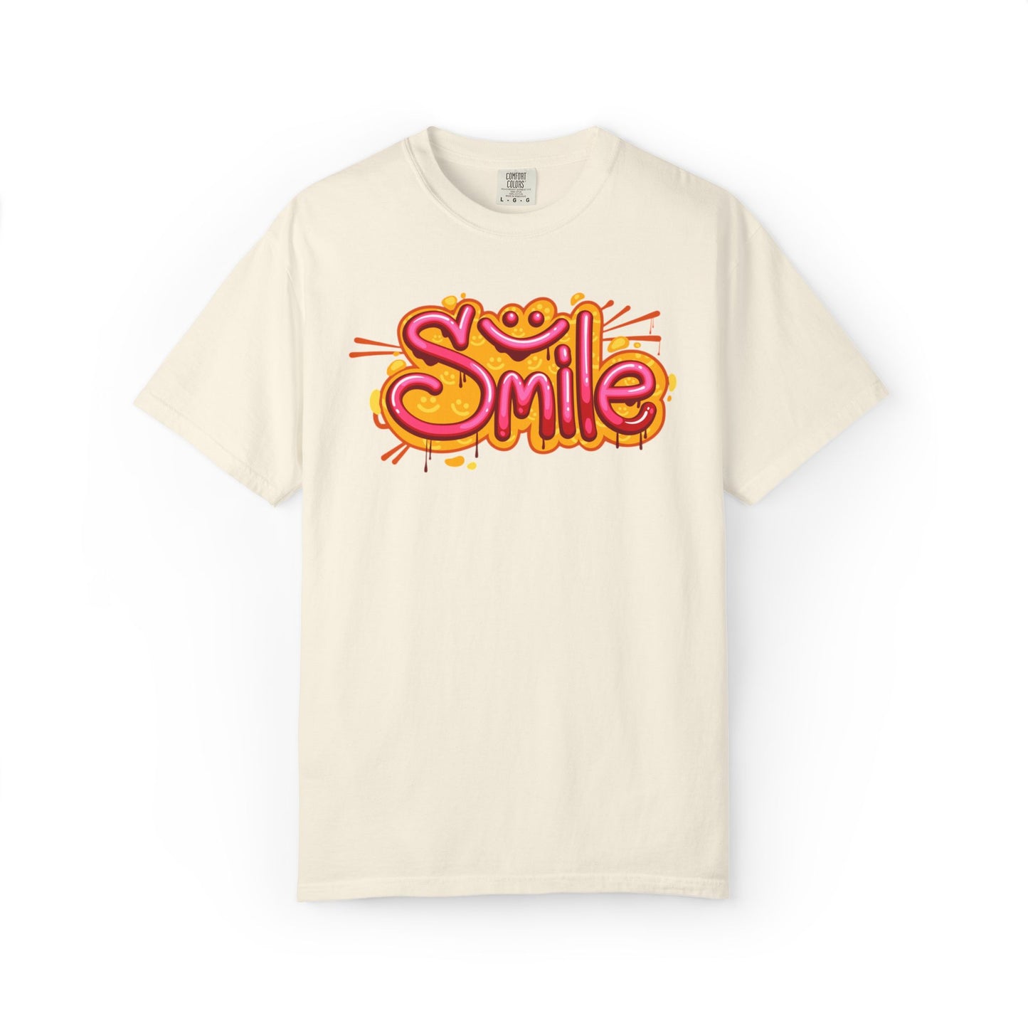 Smile Unisex Garment-Dyed T-shirt