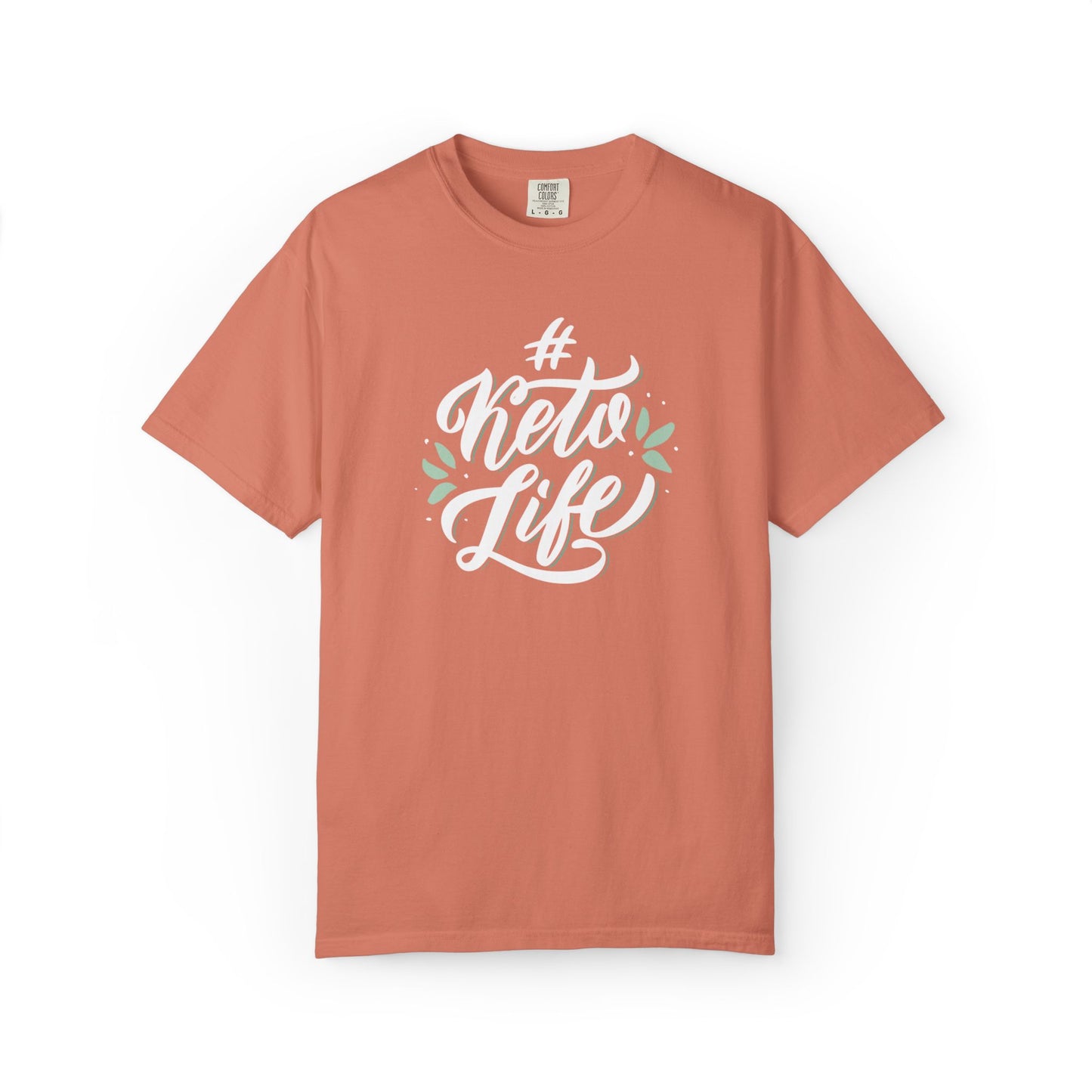 Keto Life Low-Carb Vegetables Tee Moderate Protein Fat Adaptation Intermittent Fasting Unisex Heavy Cotton T-Shirt