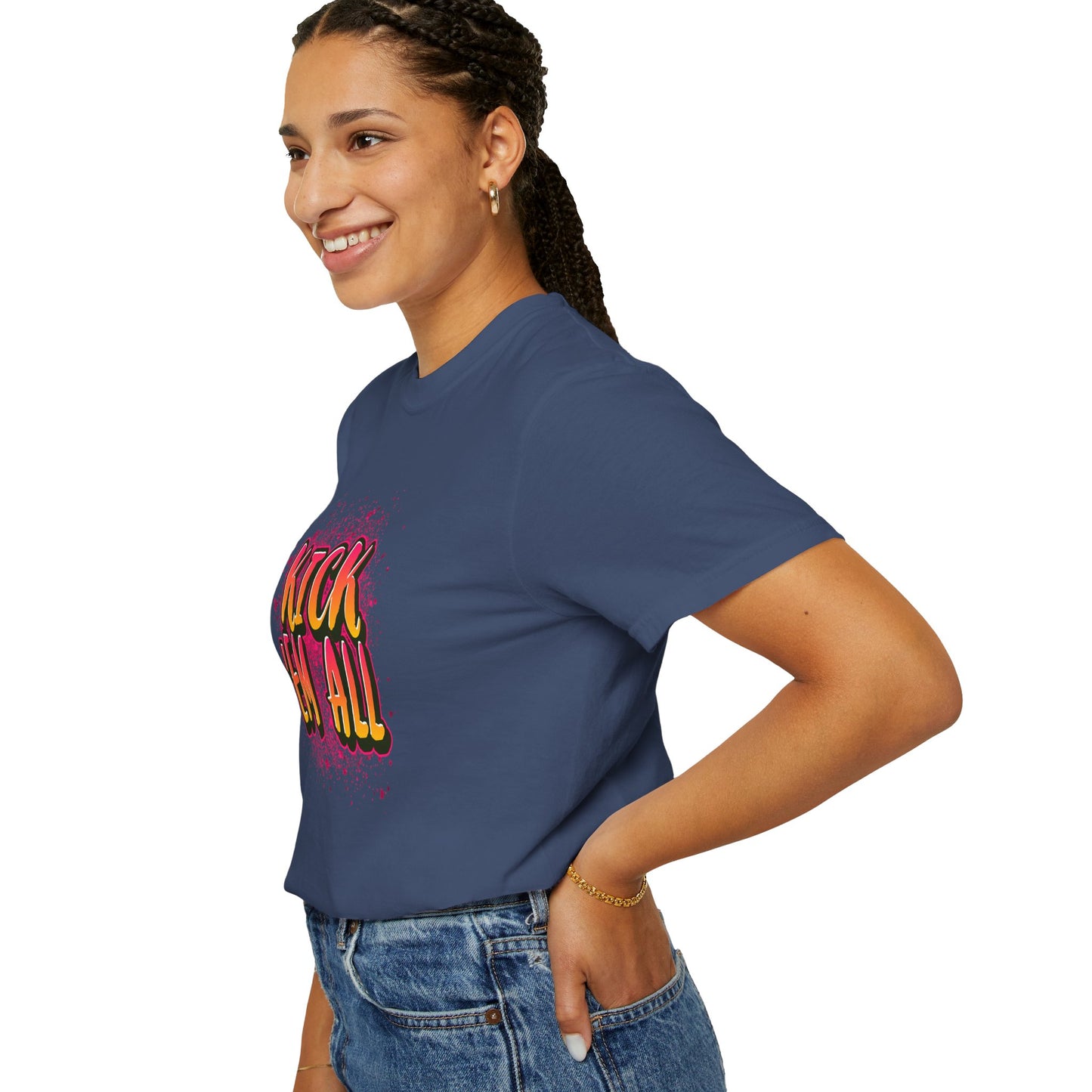 Kick Em All Unisex Heavy Cotton T-Shirt