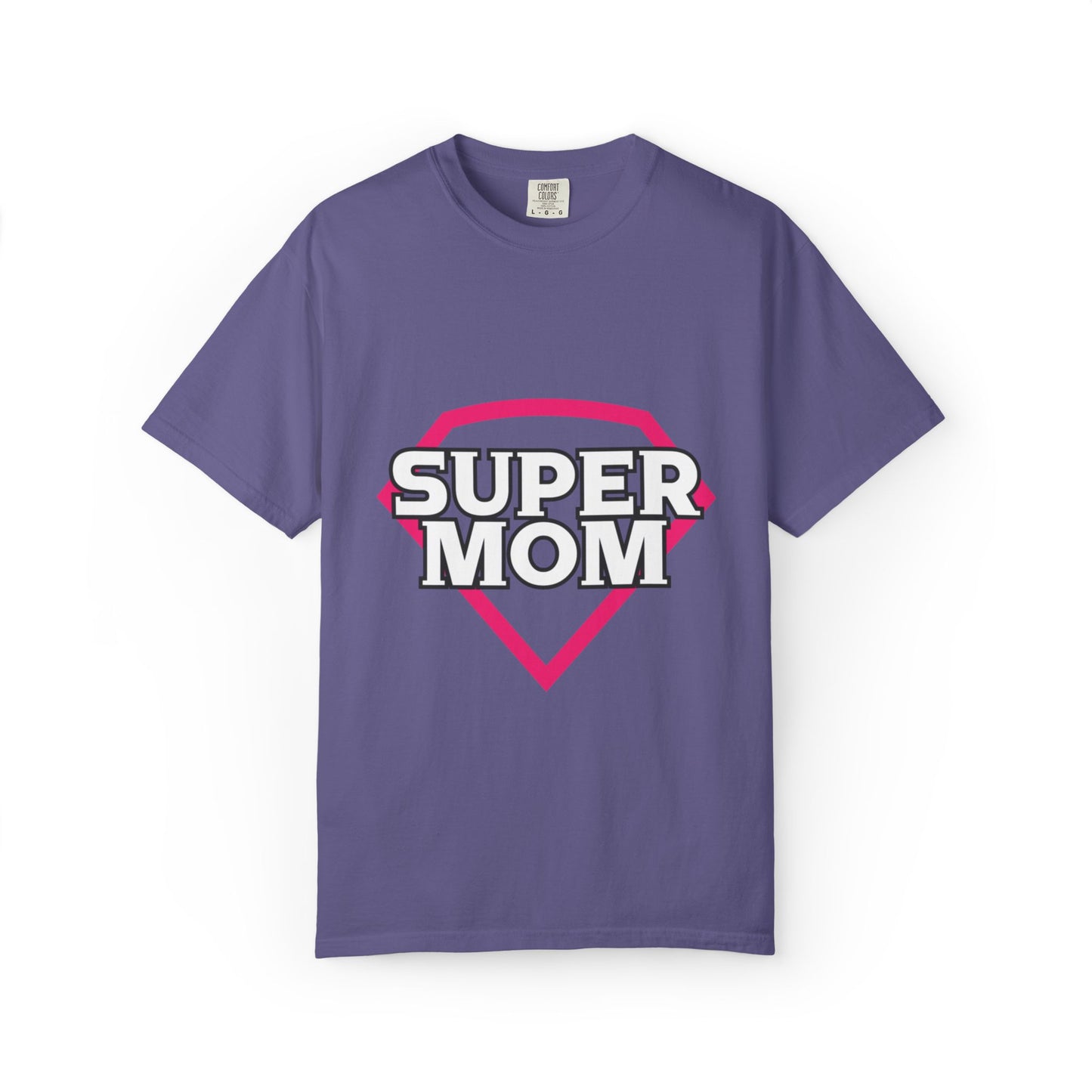 Cute Super Mom Motherhood Mama Love Master Multitasker Life Giver Wonder Woman Unisex Heavy Cotton T-Shirt