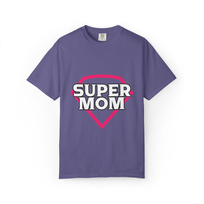 Cute Super Mom Motherhood Mama Love Master Multitasker Life Giver Wonder Woman Unisex Heavy Cotton T-Shirt