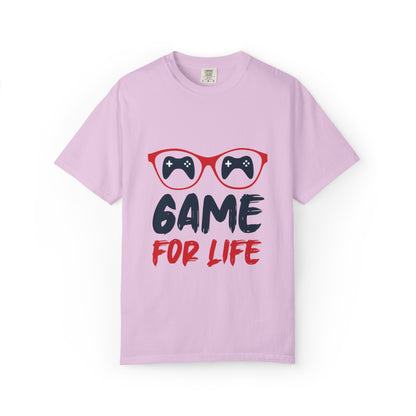 Game For Life Adventures Tee Player’s Journey Obsession Epic Battles Unisex Heavy Cotton T-Shirt