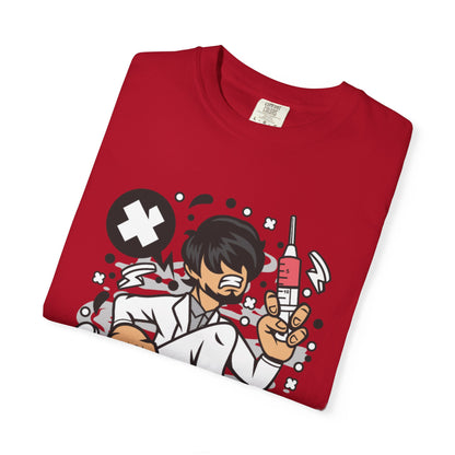 Doctor Superpower Medical Mastery Wellness Warriors Tee Medical Mentor Unisex Heavy Cotton T-Shirt