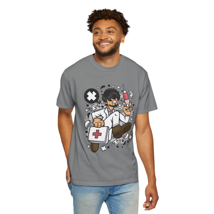 Doctor Superpower Medical Mastery Wellness Warriors Tee Medical Mentor Unisex Heavy Cotton T-Shirt