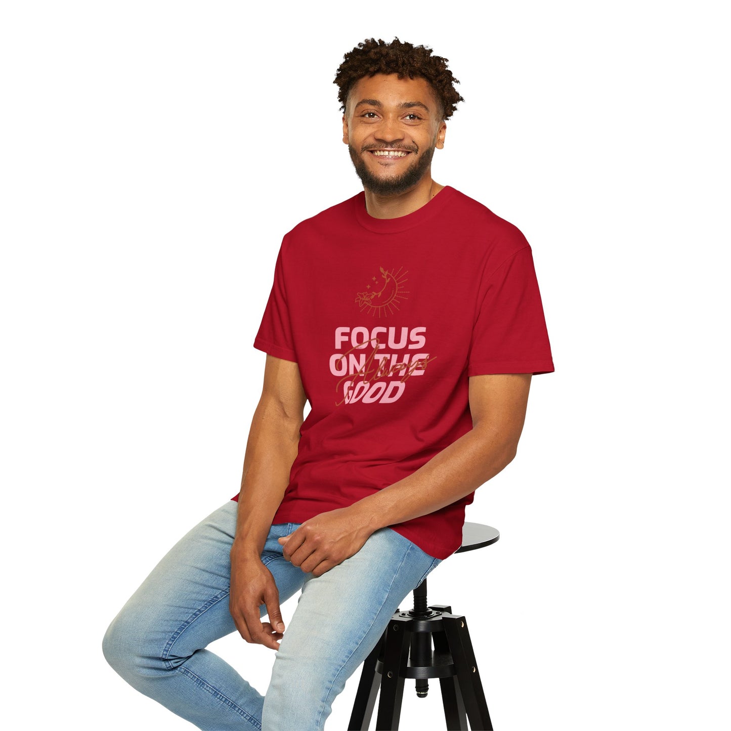 Focus on Good Trendy Tee Travel Addict Exploring Adventurous Tour Lover Tourist Journey Unisex Heavy Cotton T-Shirt
