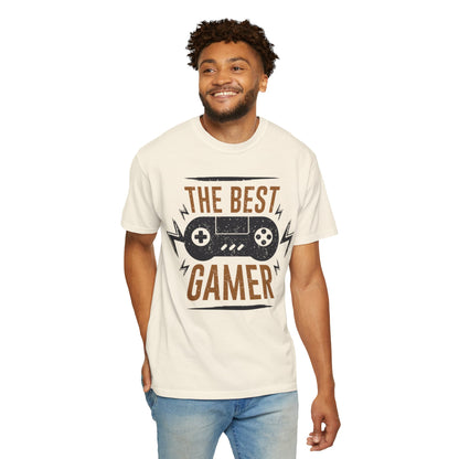 The Best Gamer Warriors Tee Non-Stop Playing Gaming Obsession Unisex Heavy Cotton T-Shirt