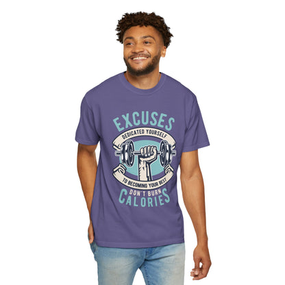 100% cotton (fiber content may vary for different colors) Medium fabric (5.3 oz/yd² (180 g/m²)) Dedicated Yourself To Becoming Your Best Don’t Burn Calories Unisex Heavy Cotton T-Shirt