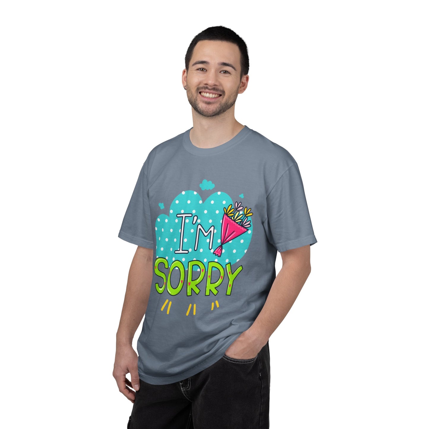 I Am Sorry Emotional Bond Tee Relationship Self Confidence Self Love Forever Support Unisex Heavy Cotton T-Shirt
