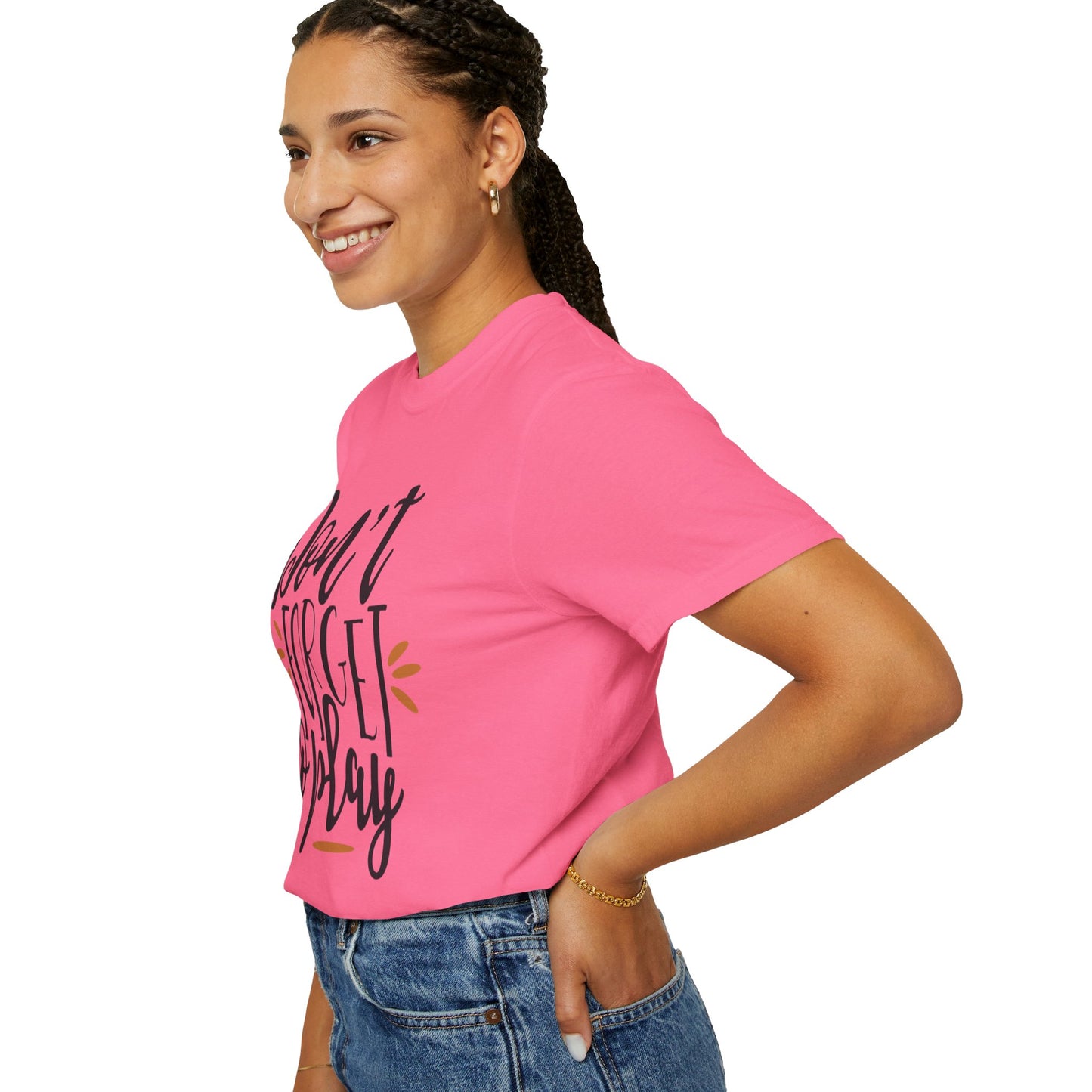 Don’t Forget To Play Warriors Tee Non-Stop Playing Gaming Obsession Unisex Heavy Cotton T-Shirt