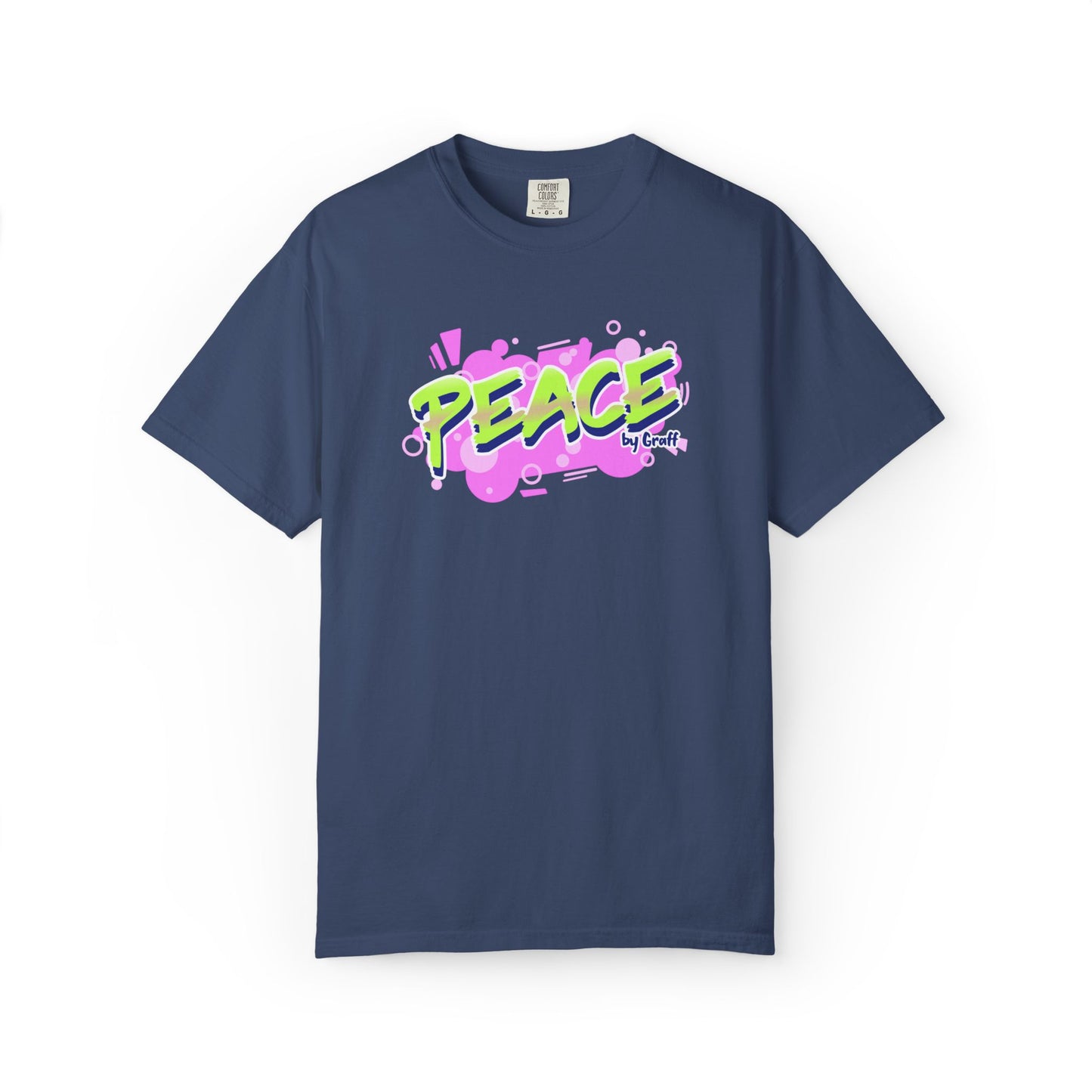 Graffiti Logo Maker Featuring Bubbly Graphics Unisex Heavy Cotton T-Shirt