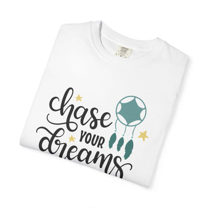 Chase Your Dreams Creativity Imagination Tee Determination Reach For The Stars Unisex Heavy Cotton T-Shirt