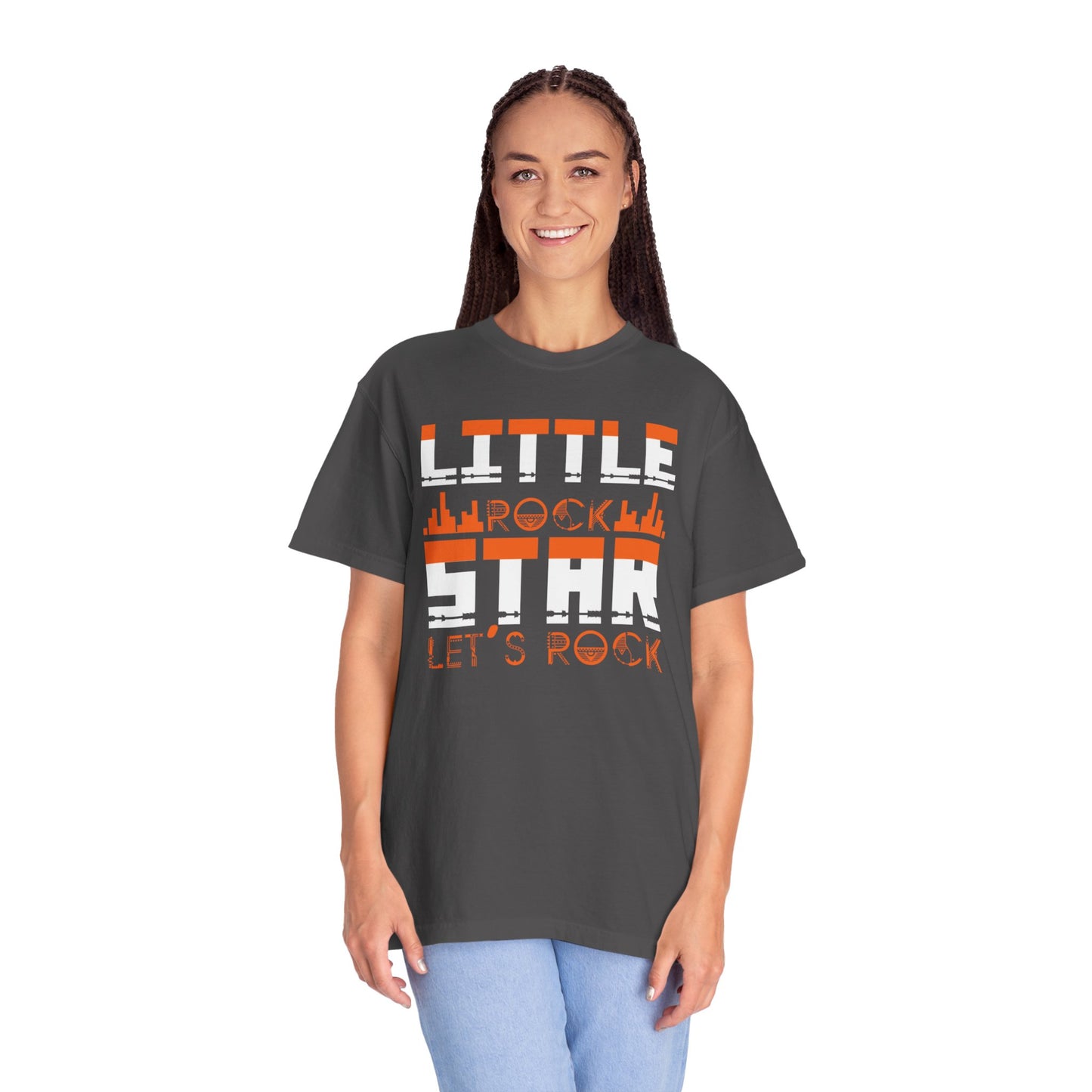 Thrilling Little Rock Star Born To Rock Rock And Roll Passion Rocker At Heart Rock Enthusiasm Unisex Heavy Cotton T-Shirt