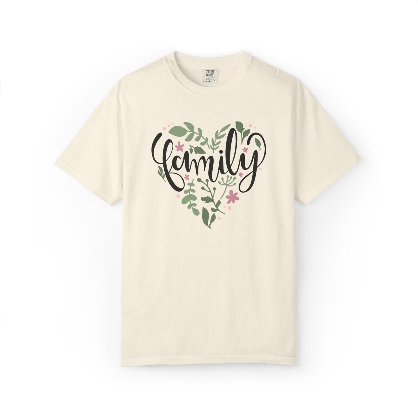Family Trendy Tee Hug Rainbow Passion Unconditional Soulful Connection Siblings Love Parents Unisex Heavy Cotton T-Shirt