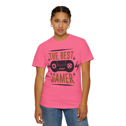 The Best Gamer Warriors Tee Non-Stop Playing Gaming Obsession Unisex Heavy Cotton T-Shirt