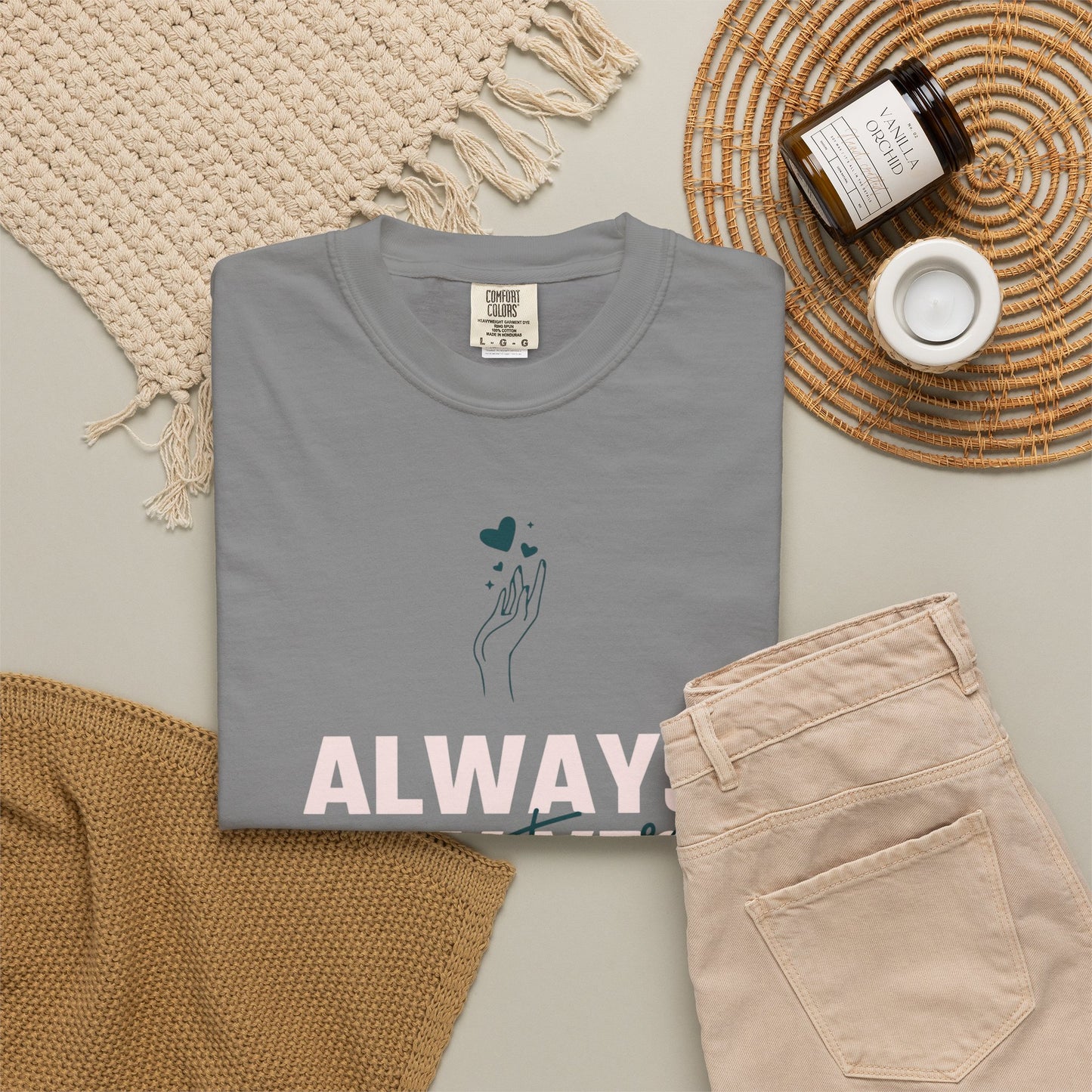 T-Shirt Design Maker Featuring a Girly Typography