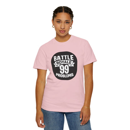Battle Royal Multiplayer Madness Tee Thrilling Elimination High-Stakes Combat Unisex Heavy Cotton T-Shirt
