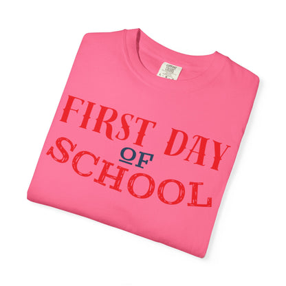 Funny First Day School Learning Legend Super Scholar Junior Geniuses Science Star Student’s Day Unisex Heavy Cotton T-Shirt