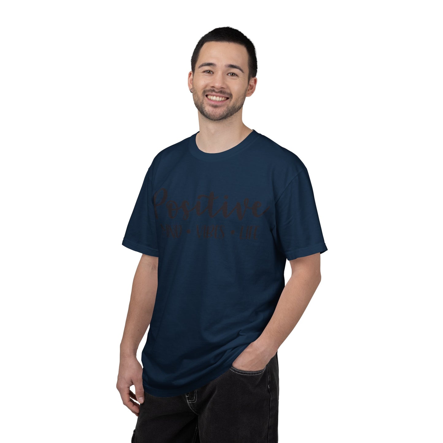 Positive Mind Vibes Life Precious Moments Tee Unexpected Blessings Divine Intervention Positive Outlook Unisex Heavy Cotton T-Shirt