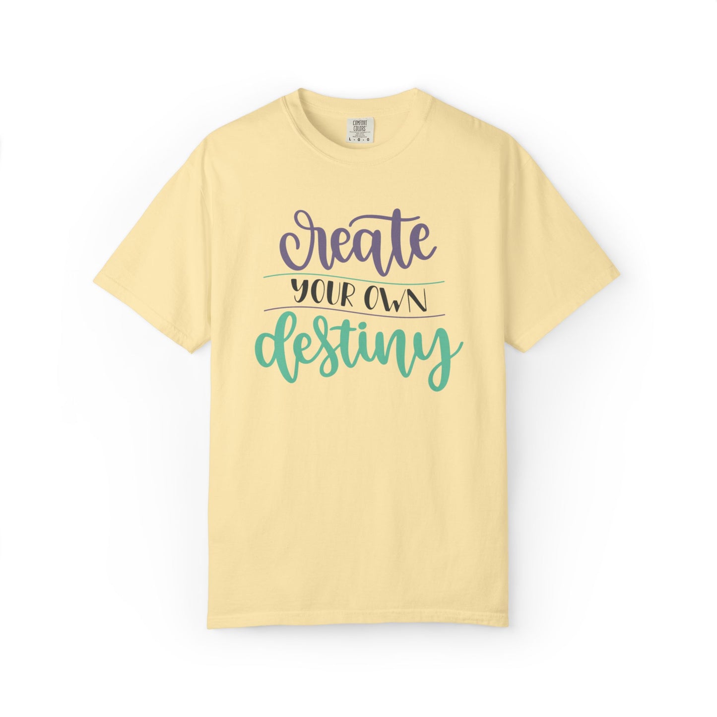 Create Your Destiny Embracing Challenges Tee Unbreakable Will Relentless Spirit Unyielding Determination Unisex Heavy Cotton T-Shirt