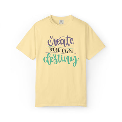 Create Your Destiny Embracing Challenges Tee Unbreakable Will Relentless Spirit Unyielding Determination Unisex Heavy Cotton T-Shirt