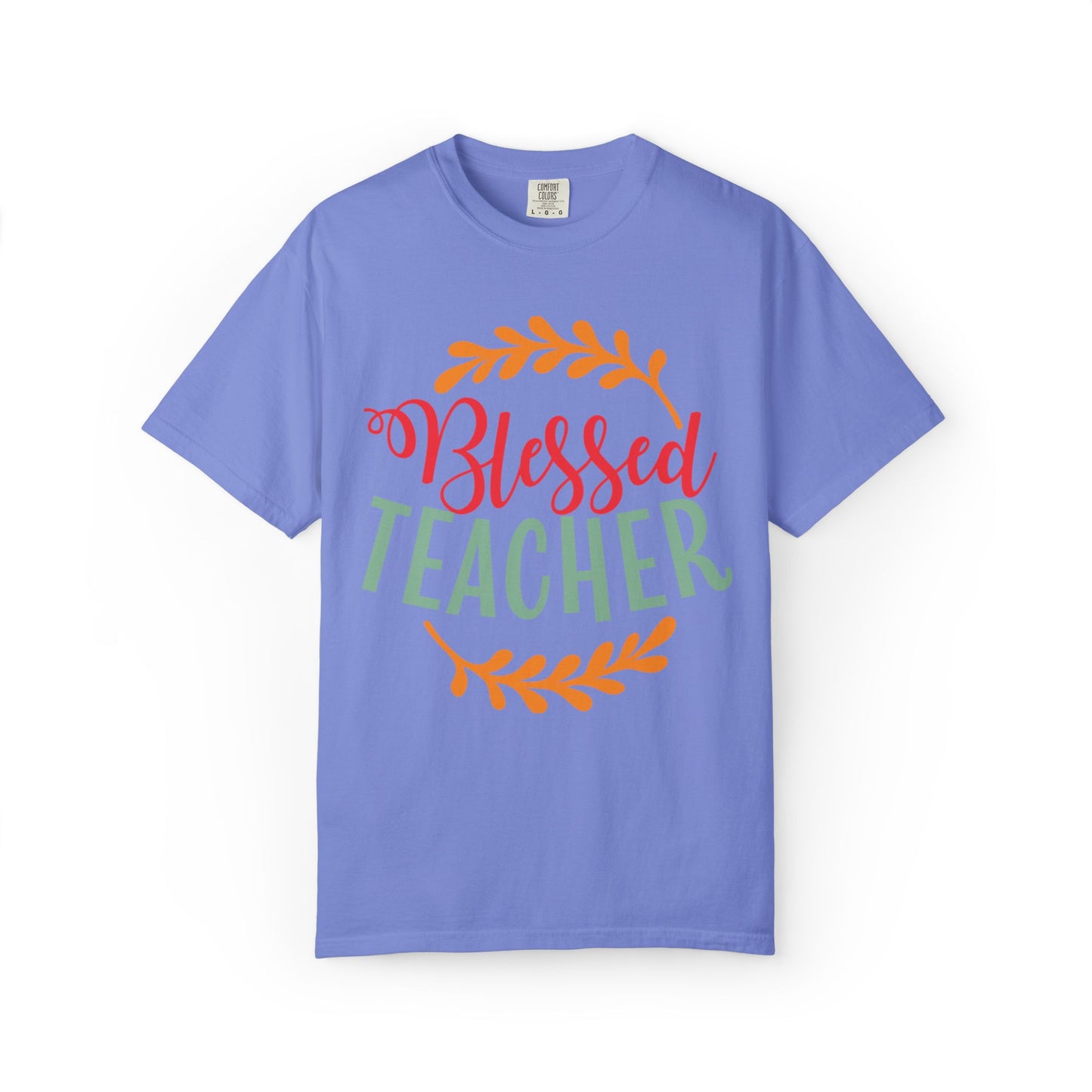Blessed Teacher Role Model Supportive Learning Positive Reinforcement Moral Values Unisex Heavy Cotton T-Shirt