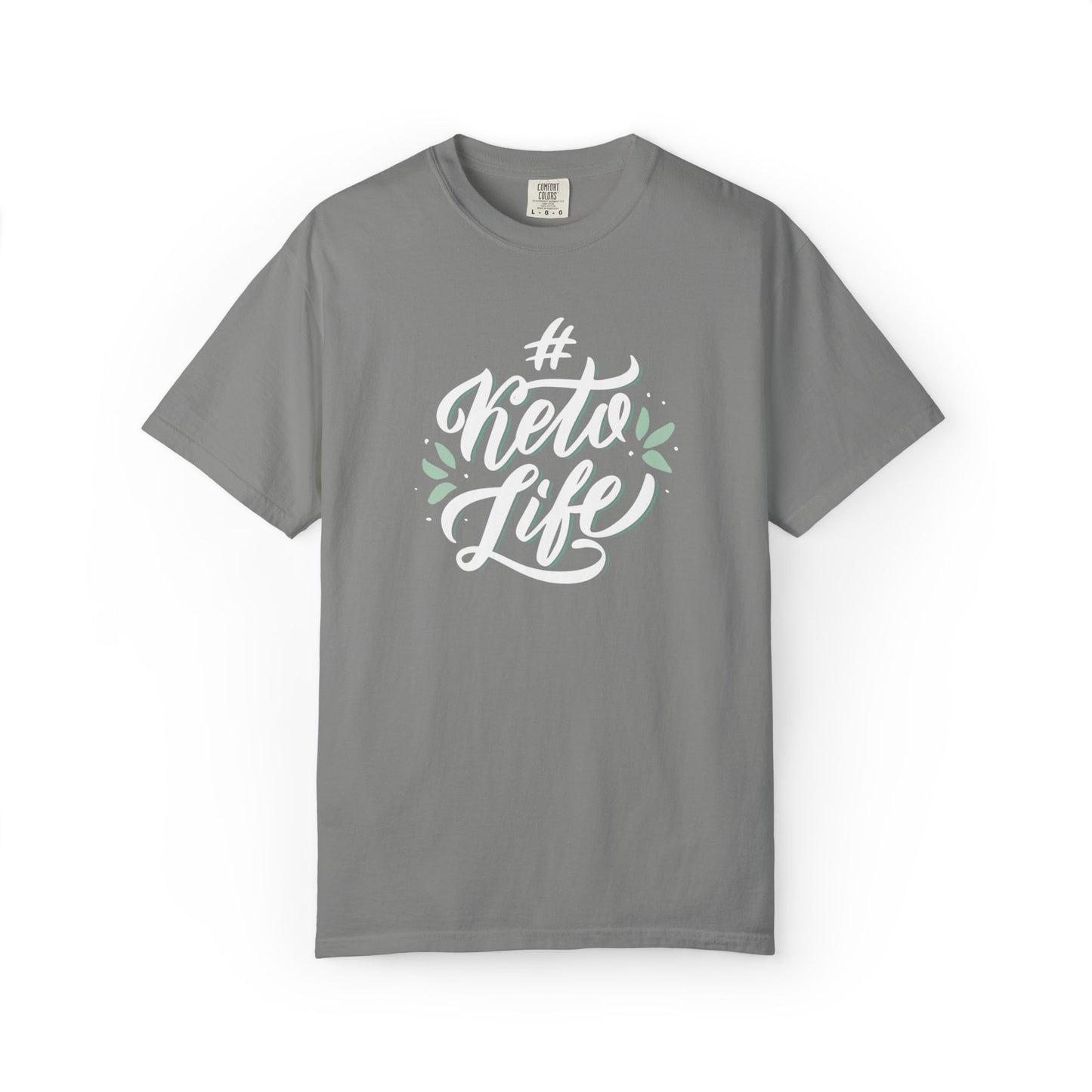 Keto Life Low-Carb Vegetables Tee Moderate Protein Fat Adaptation Intermittent Fasting Unisex Heavy Cotton T-Shirt