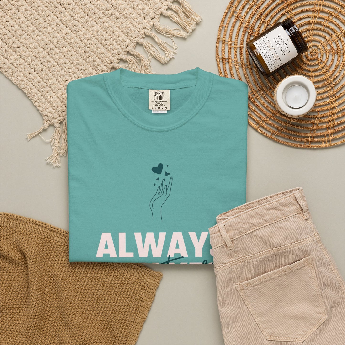 T-Shirt Design Maker Featuring a Girly Typography