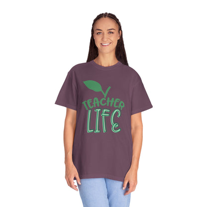 Teacher Life Role Model Supportive Learning Positive Reinforcement Moral Values Unisex Heavy Cotton T-Shirt