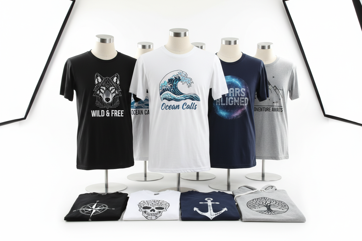 professional print on demand t shirts